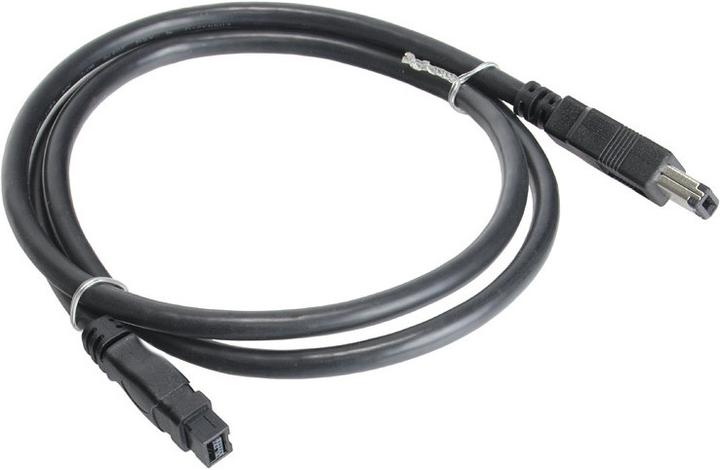 Produktbild InLine FireWire Kabel, 6pol/9pol St/St (1 m, FireWire)