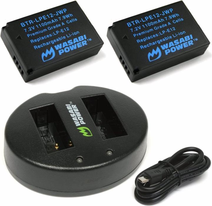Actual product image Wasabi Power BB-LPE12 (Camera battery)