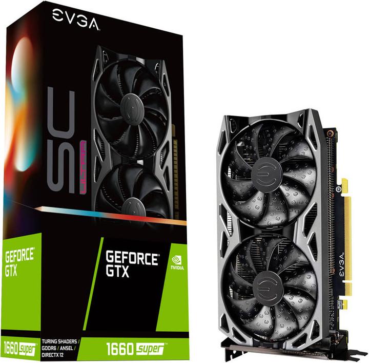 Produktbild EVGA GeForce GTX 1660 Super SC Ultra (6 GB)