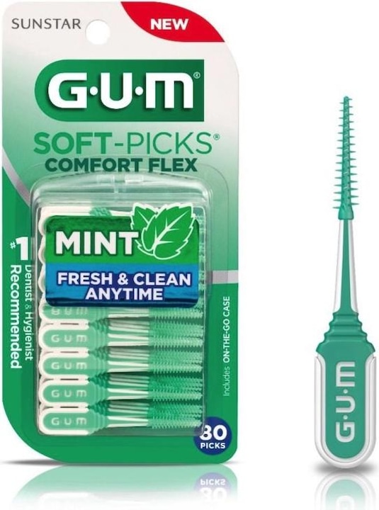 Actual product image GUM Soft Picks Comfort Flex Large Mint (40 x)