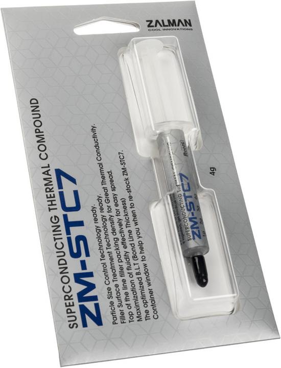 Actual product image Zalman STC7 thermal compound (7.20 W/m K, 4 g)