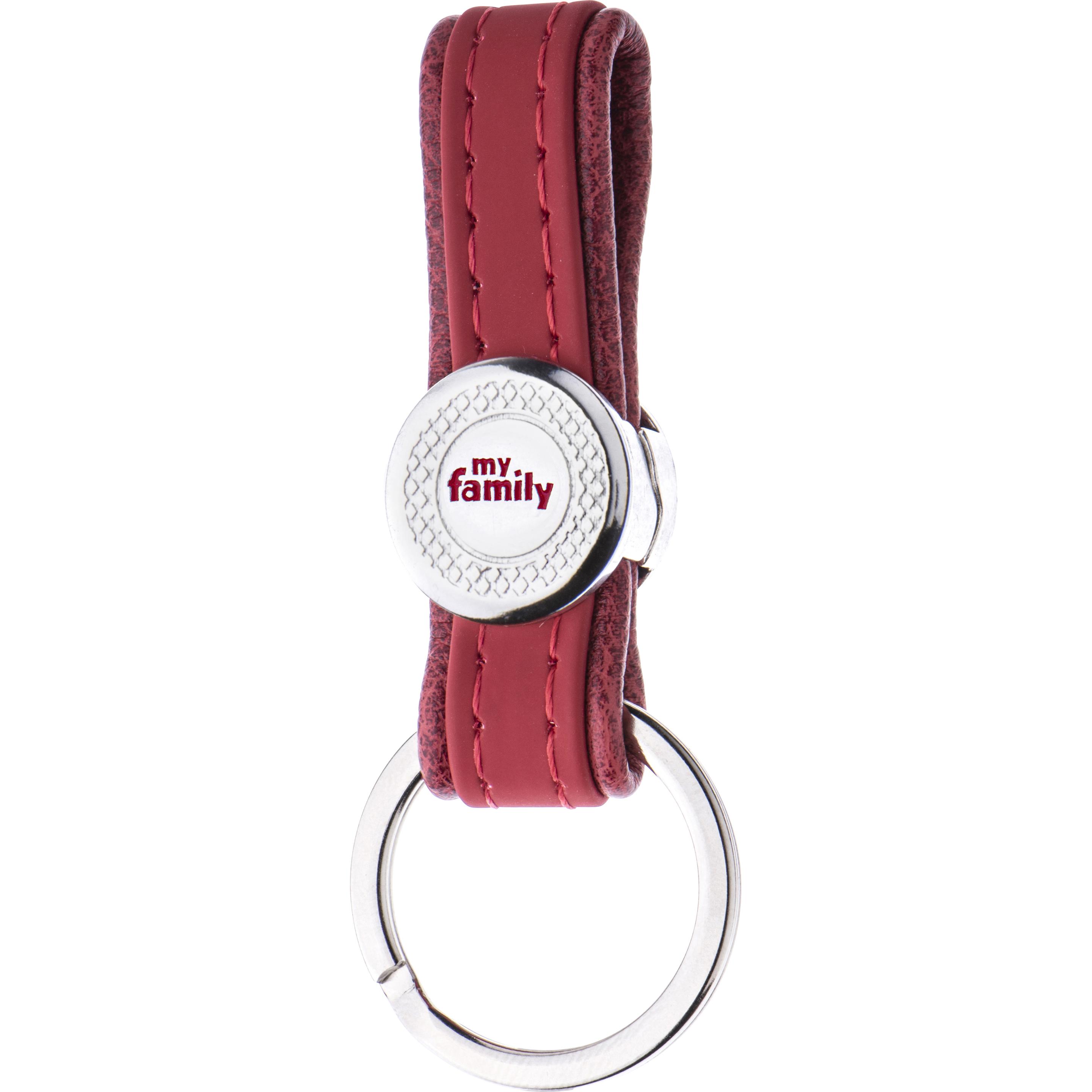 Myfamily, Portachiavi, MyFa nøglering Bilbao, rød, Rosso