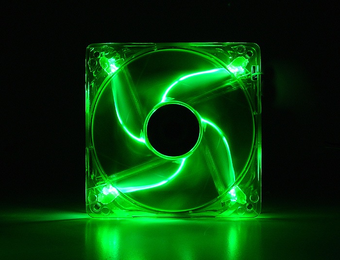 Produktbild Revoltec Lüfter Dark Green 120mm