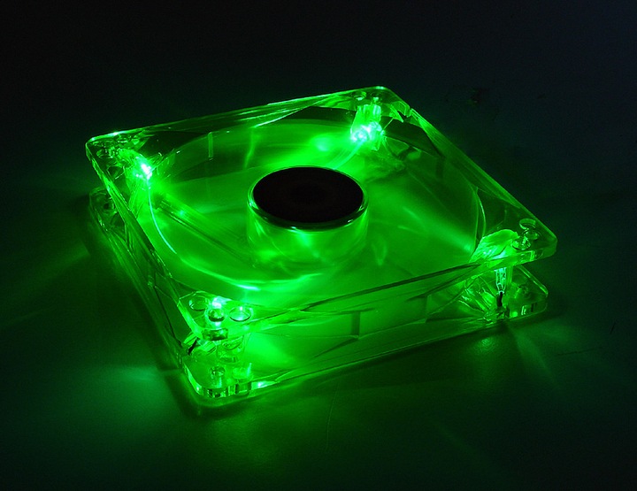 Produktbild Revoltec Lüfter Dark Green 120mm