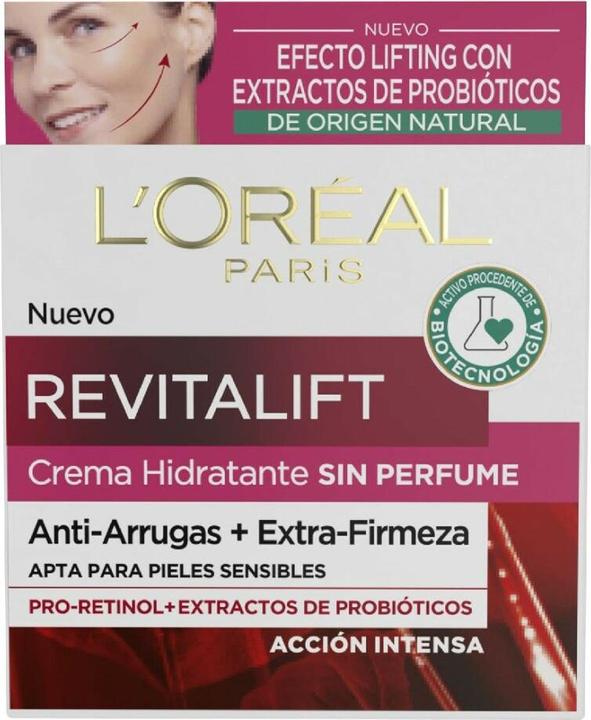 Actual product image L'Oréal Paris REVITALIFT SIN Perfume piel sensible antiarrugas SPF15 50 ml (50 ml, Day cream, SPF 15)