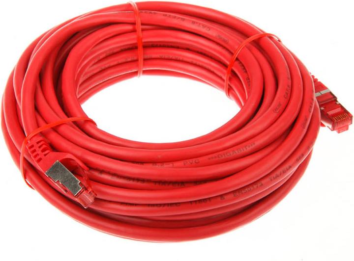 Image du produit InLine Câble patch Cat.6 de 10 m, 1000 Mbit RJ45 (S/FTP, CAT6, 10 m)