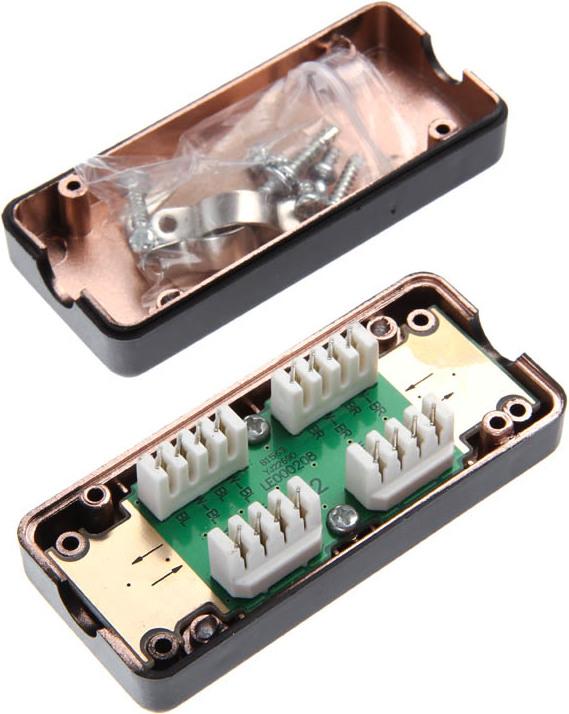 Produktbild InLine Cat. 6 Verbindungsmodul mit LSA Technik geschirmt (STP, CAT6a)