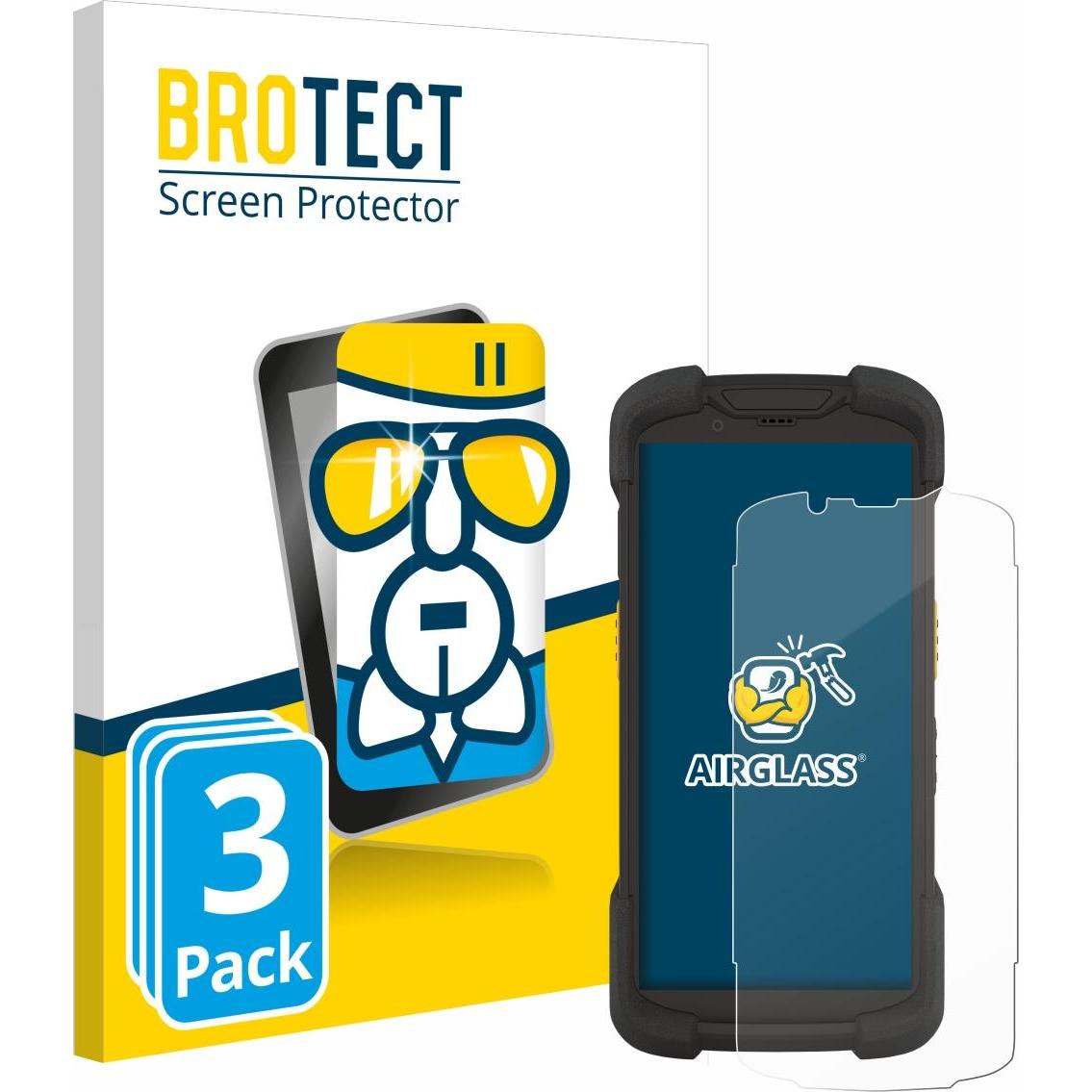 BROTECT AirGlass Panzerglasfolie, Barcode-Scanner Zubehör