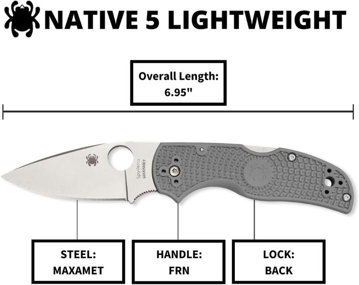 Image du produit Spyderco Native 5 (7.50 cm)