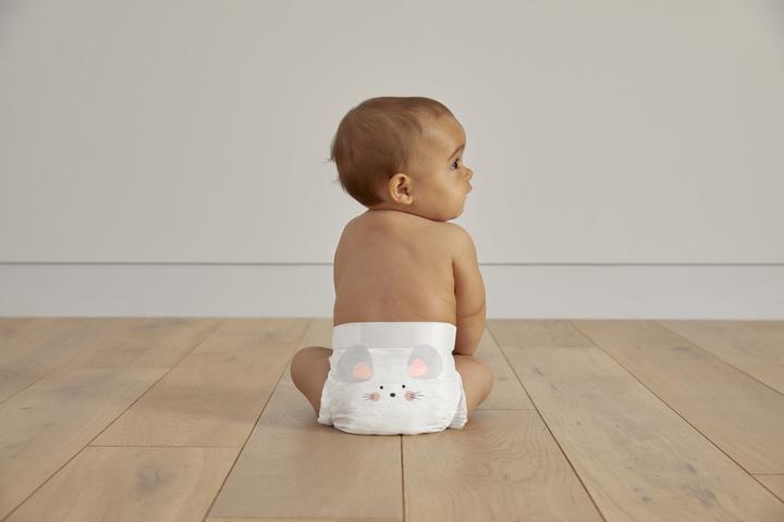 Actual product image Kit & Kin Nappies (Size 2, Pack, 40 Piece)