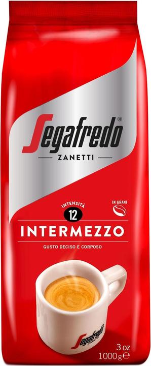Segafredo Grains de café Intermezzo 1 kg (1000 g, Torréfaction moyenne)