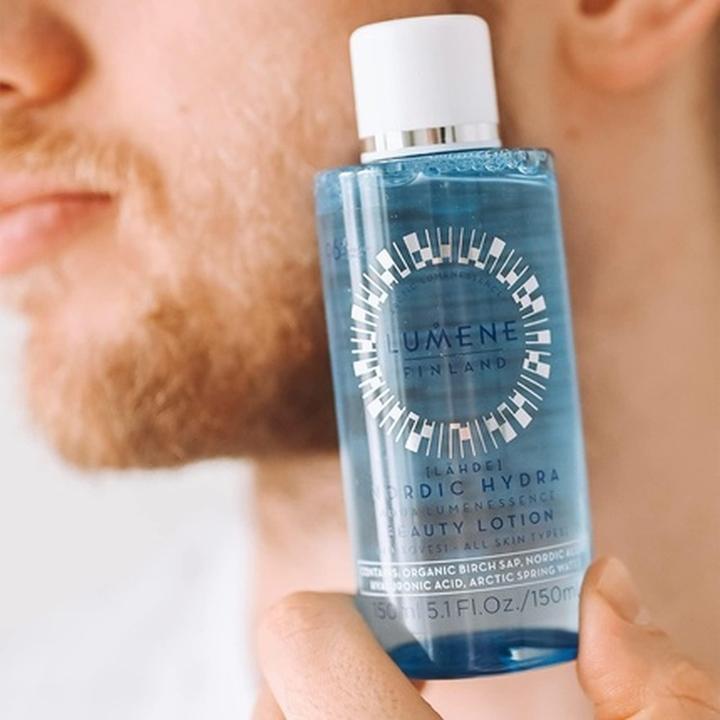 Actual product image Lumene Nordic Hydra LAHDE by Aqua Lumenessence Beauty Lotion 150ml (150 ml)