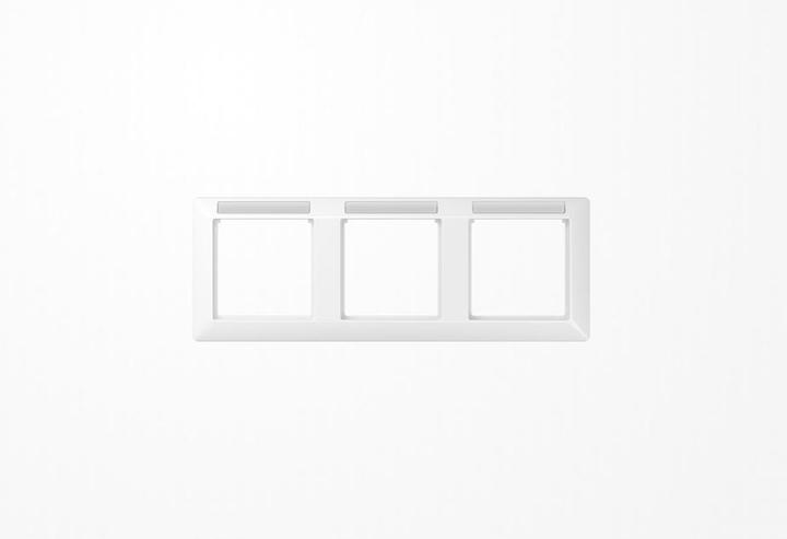 Actual product image JUNG Frame, triple horizontal, spray-di. window AS 5830 BF INA W