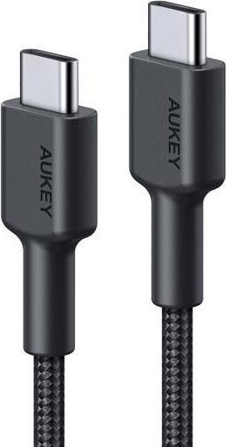 Immagine prodotto Aukey CAVO DA USB-C A USB-C CB-CD45/0,9M LLTSN1030407 (0.90 m, USB 2.0, 18 W)