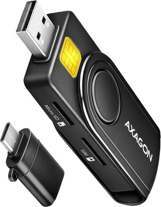 Actual product image Axagon CRE-SMP2A (USB 2.0)