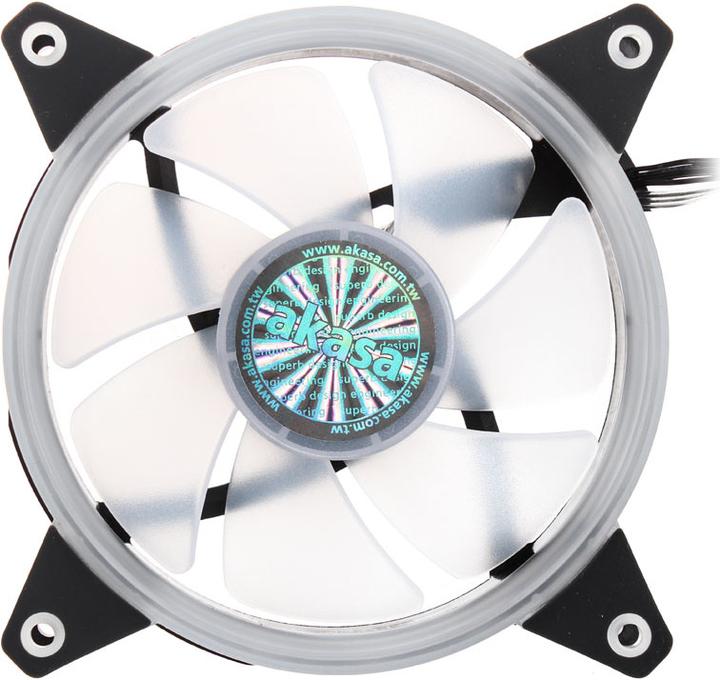 Actual product image Akasa Vegas R7 LED fan, RGB (120 mm, 1x)