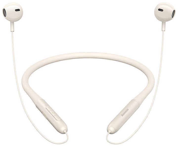 Produktbild Baseus Neckband Magnetic Sport Earphones Bowie P1 (creamy-white) (25 h, Kabellos)