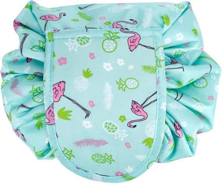 Immagine prodotto Intirilife Borsa per cosmetici in ROSA VERDE FLAMINGO