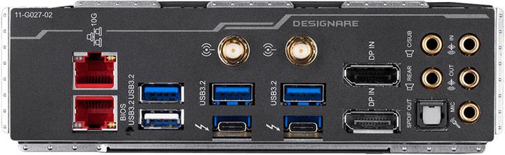 Actual product image Gigabyte X299X Designare 10G (Rev 1.0), Intel X299 motherboard - socket 2066 (LGA 2066, Intel X299 Express, E-ATX)