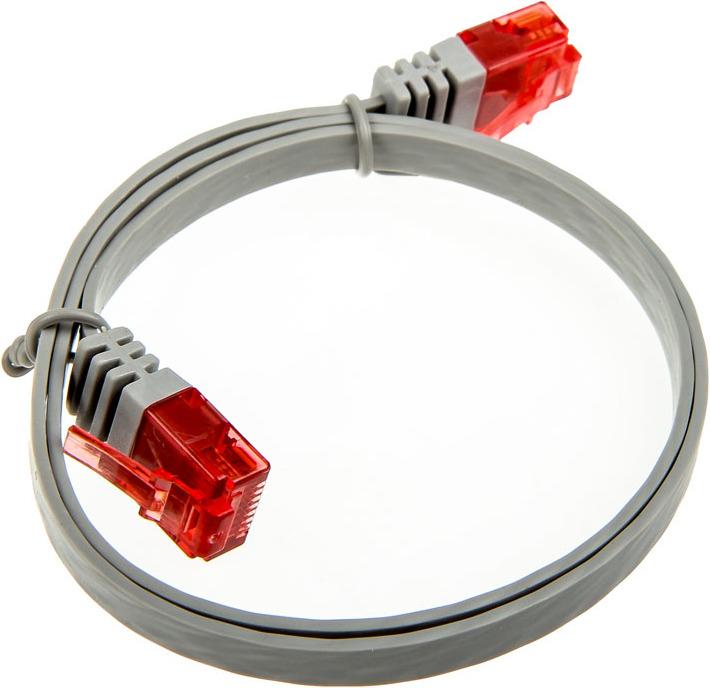 Actual product image InLine 0.5m patch cable flat, U/UTP, Cat.6 (U/UTP, CAT6, 0.50 m)