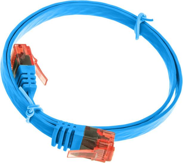 Produktbild InLine 0,5m Patchkabel flach, U/UTP, Cat.6 (U/UTP, CAT6, 0.50 m)