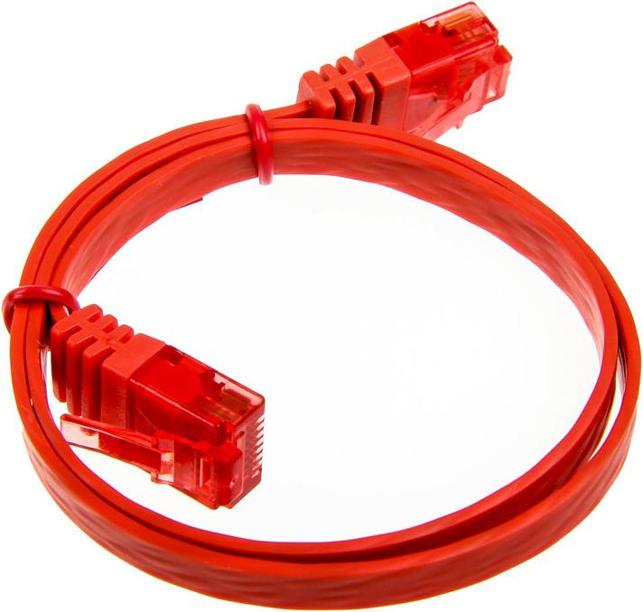 Immagine prodotto InLine Cavo patch 0,5m piatto, U/UTP, Cat.6 (U/UTP, CAT6, 0.50 m)