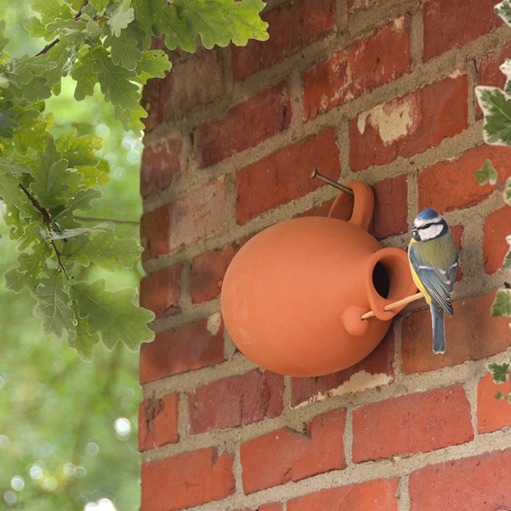 Image du produit Esschert Design Pot pour oiseaux, terre cuite
