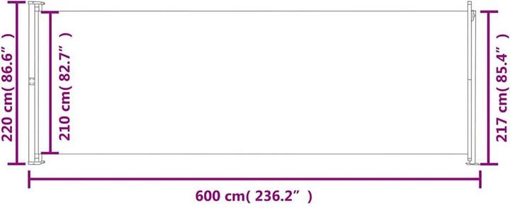 Produktbild vidaXL Alexandre (6 m)