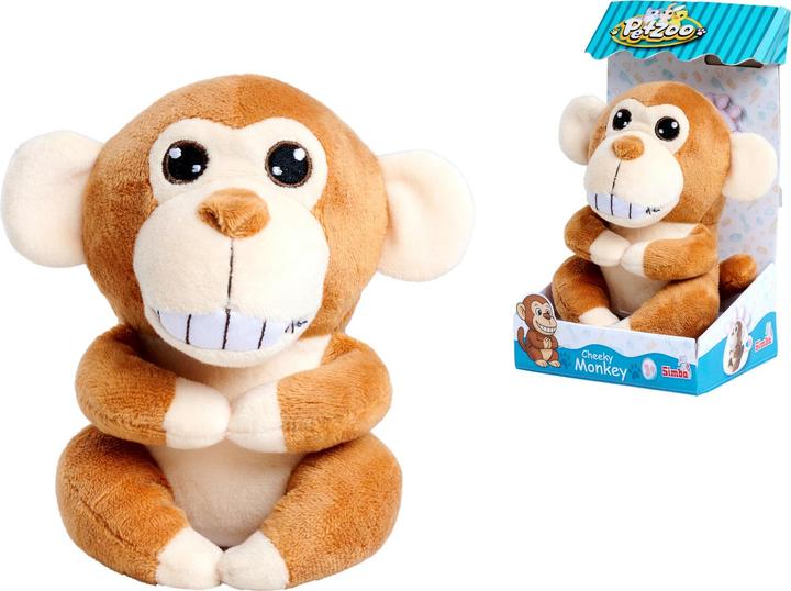 Actual product image Simba PetZoo Cheeky Monkey (12.80 cm)