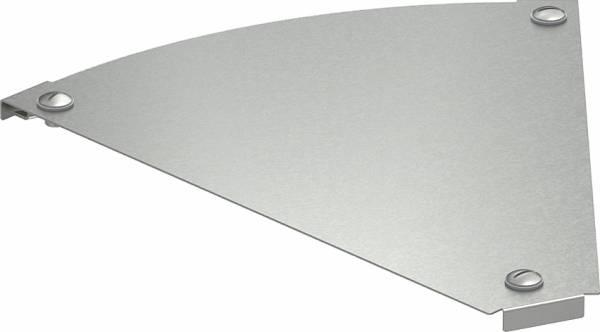 Produktbild OBO Bettermann OBO DFBM 45 400 A2 Deckel Bogen 45Â° f.Bogen RBM 45 400 B=400mm Est