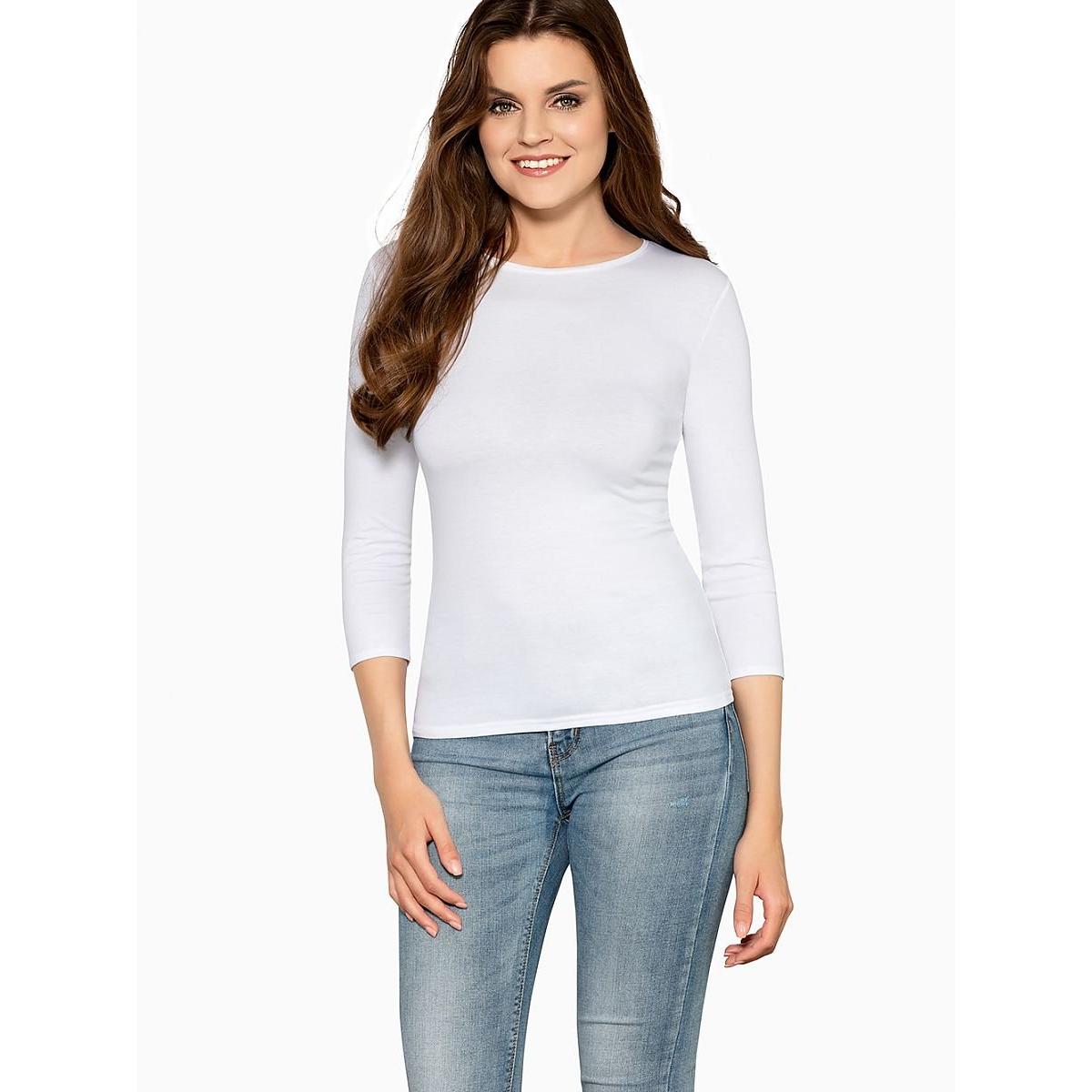 Babel, Damen, Bluse, Bluse Babell, Weiss, (XXL)