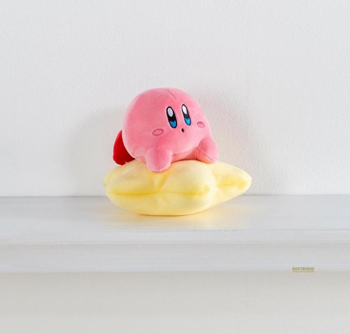 Immagine prodotto Tomy Giocattolo di peluche Club Mocchi Mocchi Kirby Warpstar Junior - Giocattoli di peluche da 6 pollici