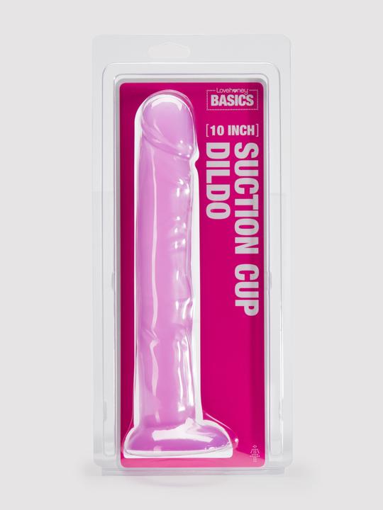 Image du produit Lovehoney BASICS Dildo mit Saugnapf 25 cm