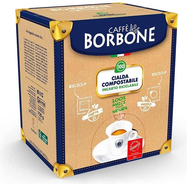 Actual product image Caffè Borbone Coffee pods decaffeinated (50 x Port.)