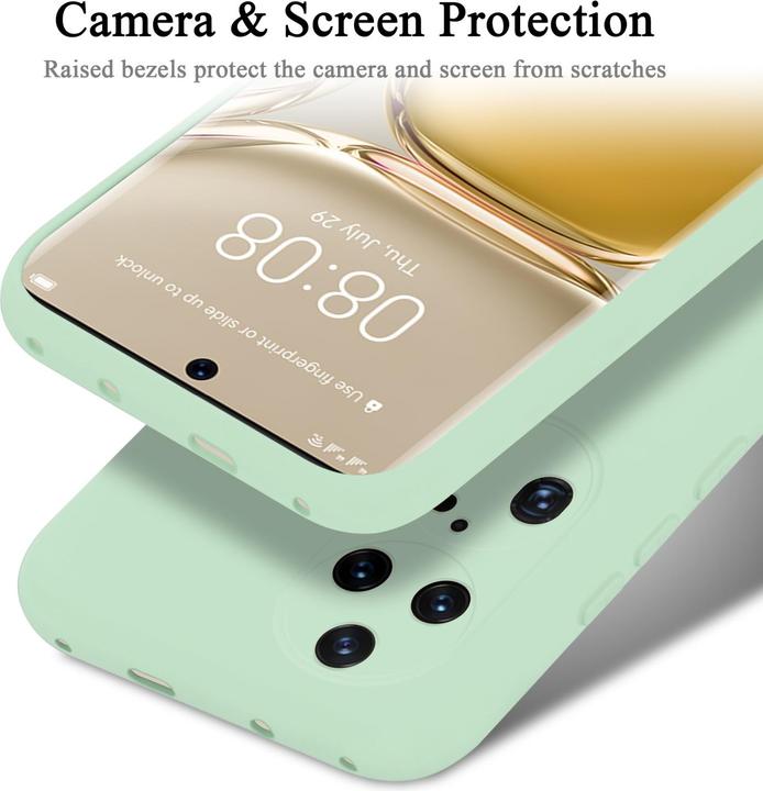 Image du produit Cadorabo TPU Liquid Silicone Case Housse pour Huawei P50 PRO (Huawei P50 Pro)