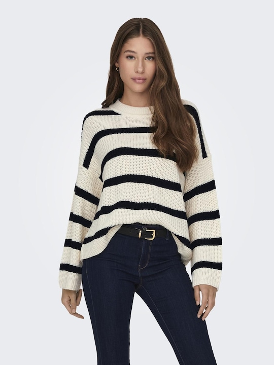 Produktbild JdY Gestreifter Strickpullover (S)