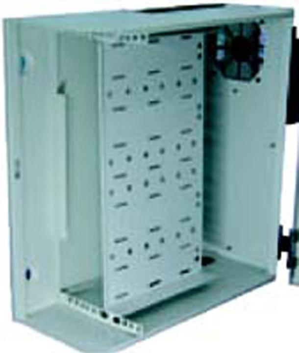 Apranet 19"-Fachboden 1 HE, senkrechte Montage, T: 250mm