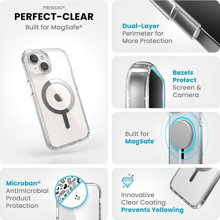 Actual product image speck Clear AP (Apple iPhone 13, Apple iPhone 14, Apple iPhone 15)