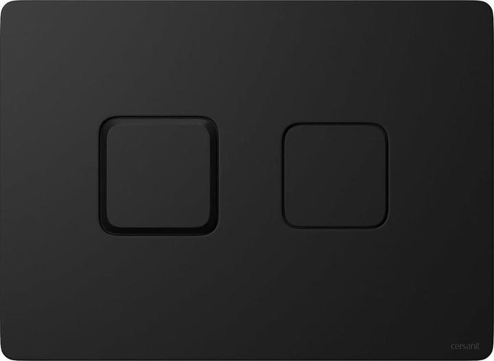 Cersanit Przycisk spłukujący Accento do WC czarny mat (K97-426)