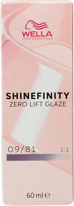 Actual product image Wella Permanent Colour Shinefinity Tom 09/81 60ml (09, 81)