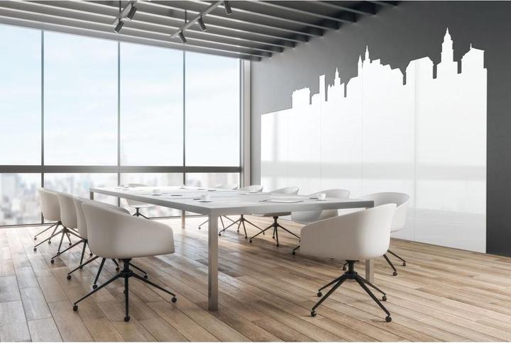 Magnetoplan MAGNETOP. Infinity Wall X Projection 1041401 white, Mica enamel. 1180x1890mm (118 x 189 cm)