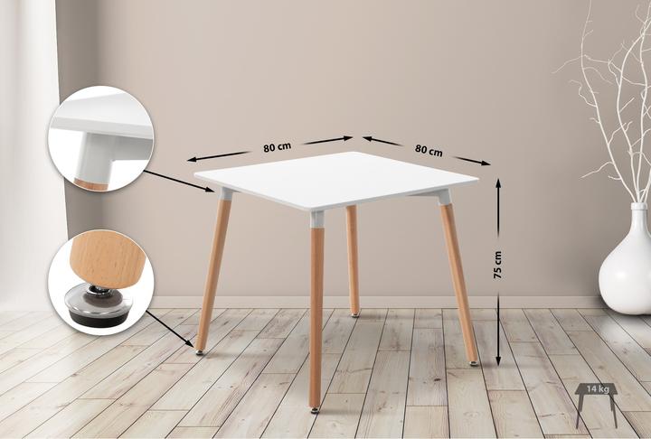 Produktbild CLP Viborg (80 x 80 x 75 cm)