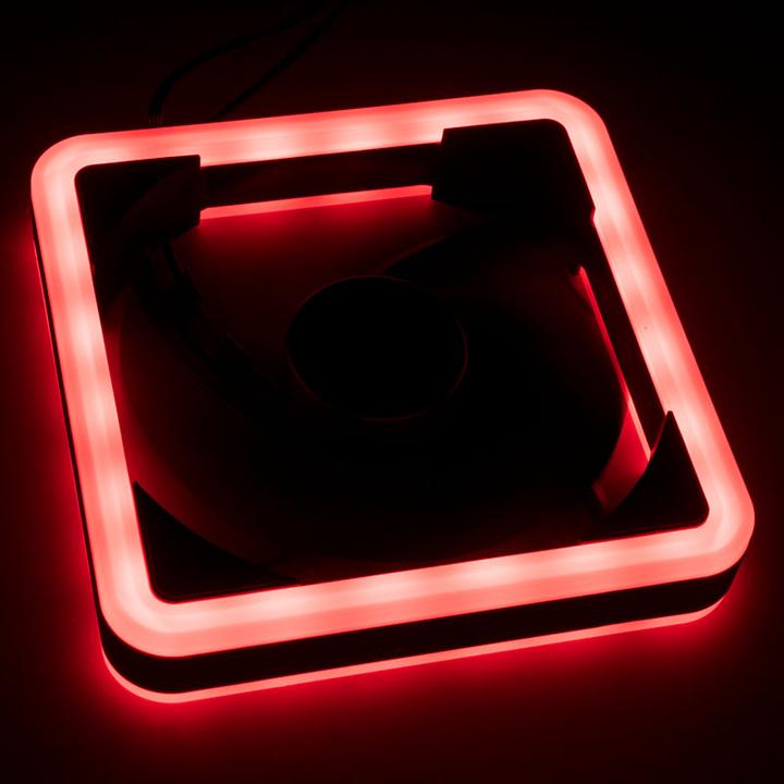 Actual product image AeroCool Edge 14 LED fan, RGB (140 mm, 1 x)