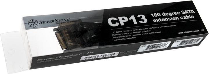 Productafbeelding Silverstone SST-CP13 SATA stroom- en datakabel