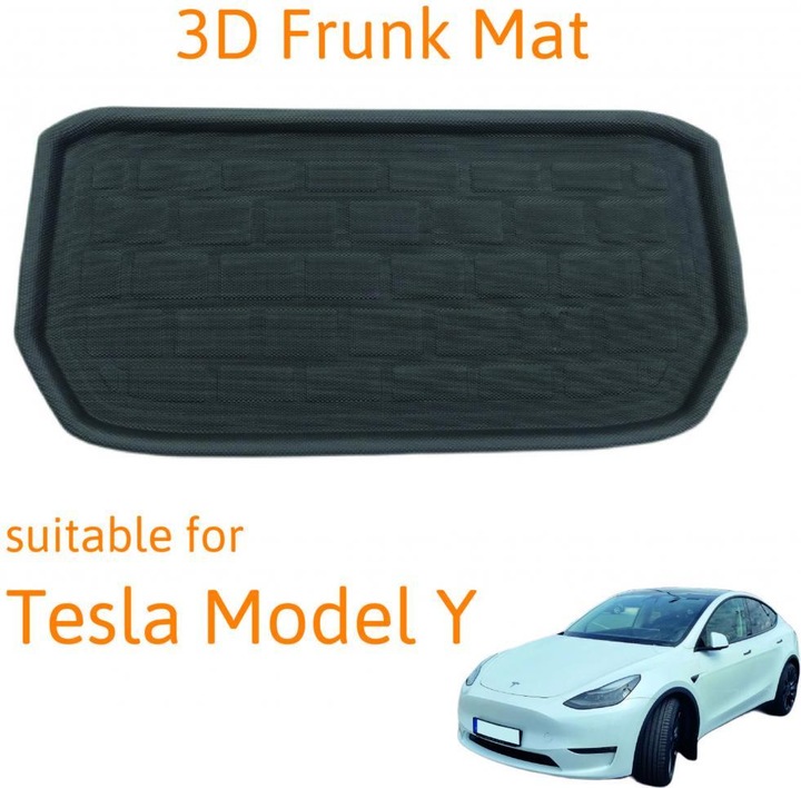 Actual product image trends4cents Frunk protective mat