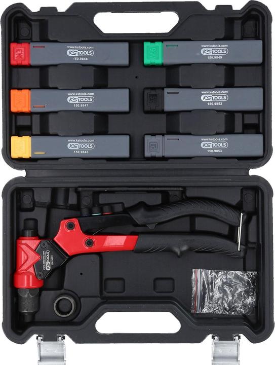 Actual product image KS Tools 3 in 1 Hand Riveter Set (305 mm)