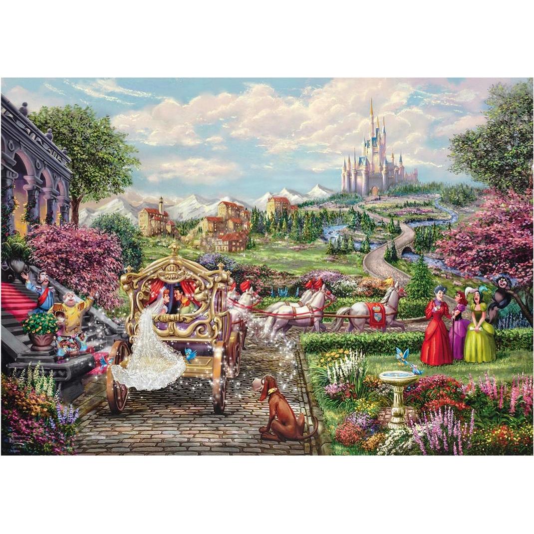 Thumbnail - Schmidt Spiele Disney, Cinderella Happily Ever After (1000 Teile)