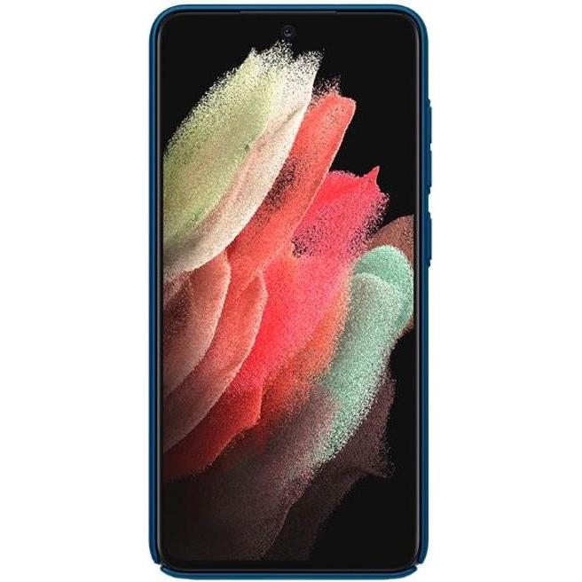 Thumbnail - Nillkin Super Frosted Shield Series (Samsung Galaxy S21 FE), Smartphone Hülle, Blau
