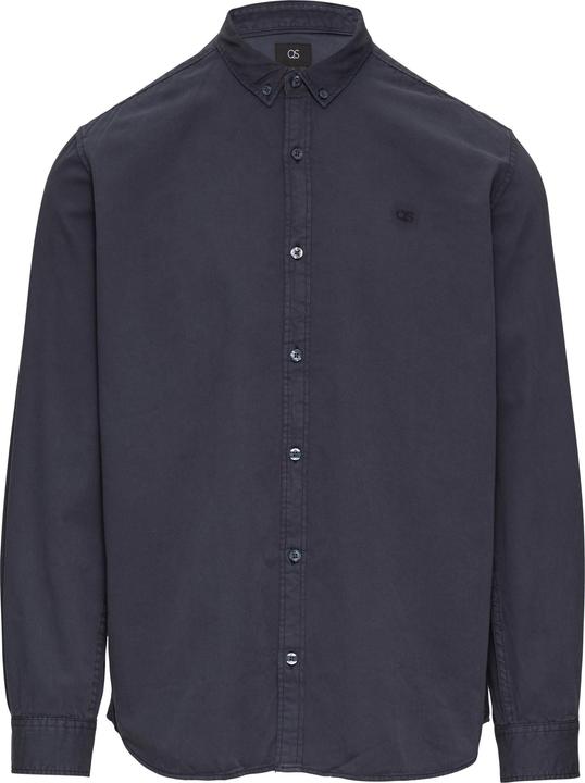 Immagine prodotto s.Oliver Hemd Regular Fit: Twillhemd mit Logostickerei (M)