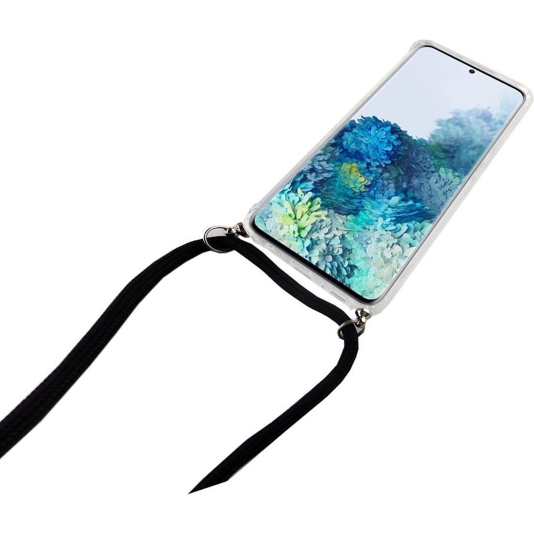 Thumbnail - König Design Handyhülle für Samsung Galaxy S20 Schutzcase Backcover Bumper Etuis Transparent, Handykette, Transparent